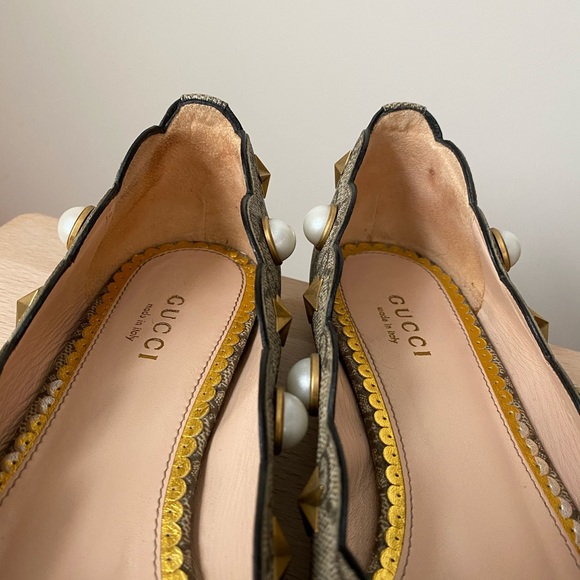 Gucci Flats with Receipt and Dust Bag - Picture 4 of 14